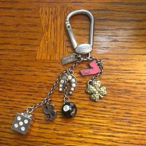 Coach “lucky charm” keychain